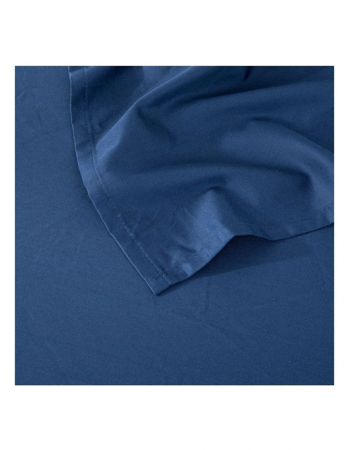 500 Thread Count Bed Sheet Set - Navy Blue