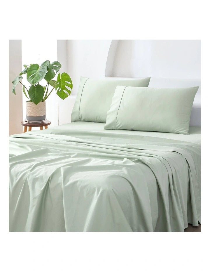 500 Thread Count Bed Sheet Set - Sage