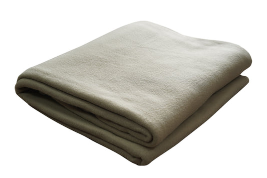 Super Soft Fleece Blanket/Throw - Beige