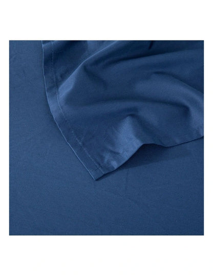 500 Thread Count Bed Sheet Set - Navy Blue