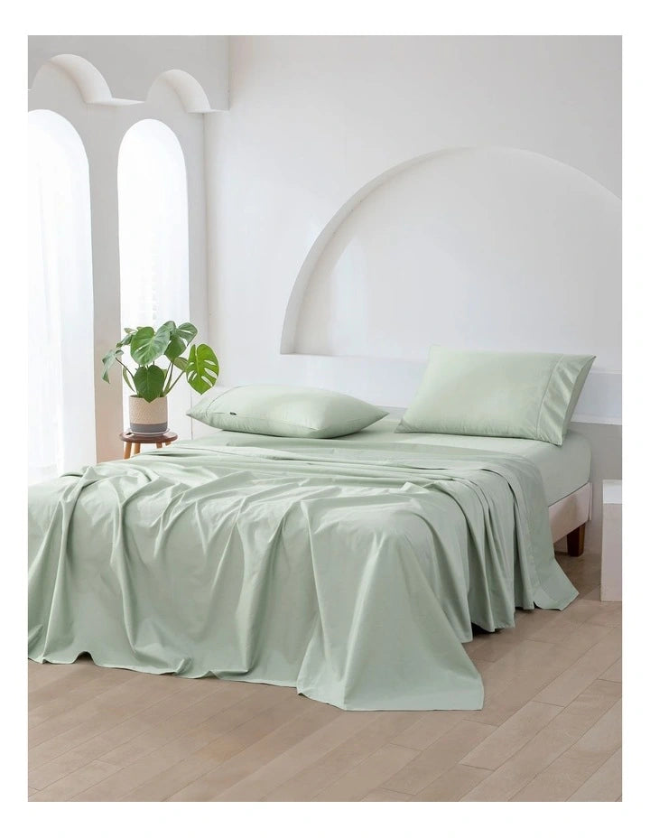 500 Thread Count Bed Sheet Set - Sage