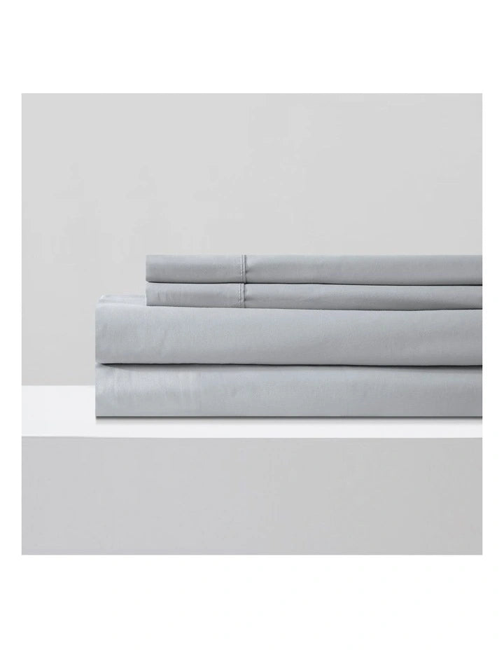 500 Thread Count Bed Sheet Set - Silver